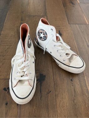 Converse Chuck Taylor All Star High Top Tortoiseshell Detail Canvas Womens 6.5